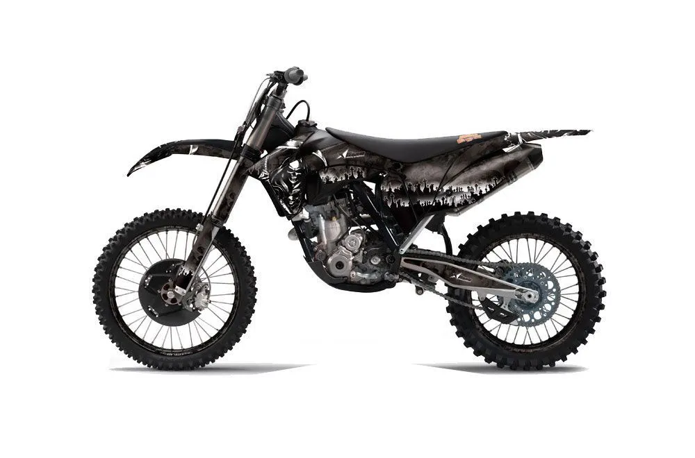 KTM C7 SX / SX-F Dirt Bike Graphic Kit - 2011-2012 Reaper Black