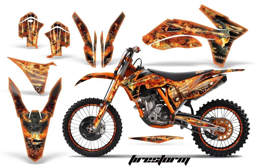 KTM C7 XC Dirt Bike Custom Graphic Kit - 2012-2013