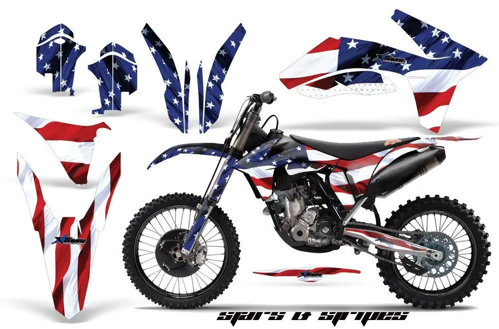 KTM C7 XC Dirt Bike Custom Graphic Kit - 2012-2013
