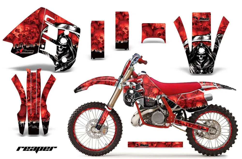KTM C8 MXC / EXC 250 Dirt Bike Custom Graphic Kit - 1990-1992