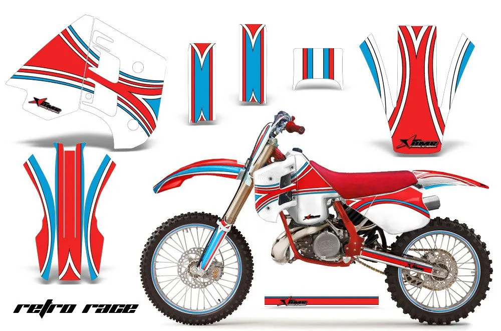 KTM C8 MXC / EXC 300 Dirt Bike Custom Graphic Kit - 1990-1992
