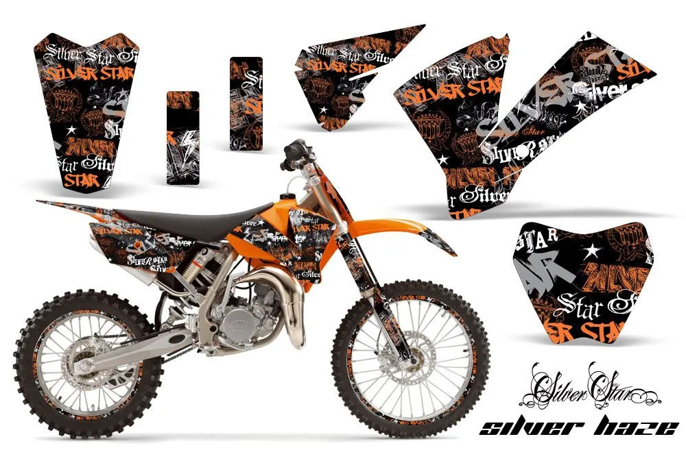 KTM SX 105 Dirt Bike Custom Graphic Kit - 2004-2005
