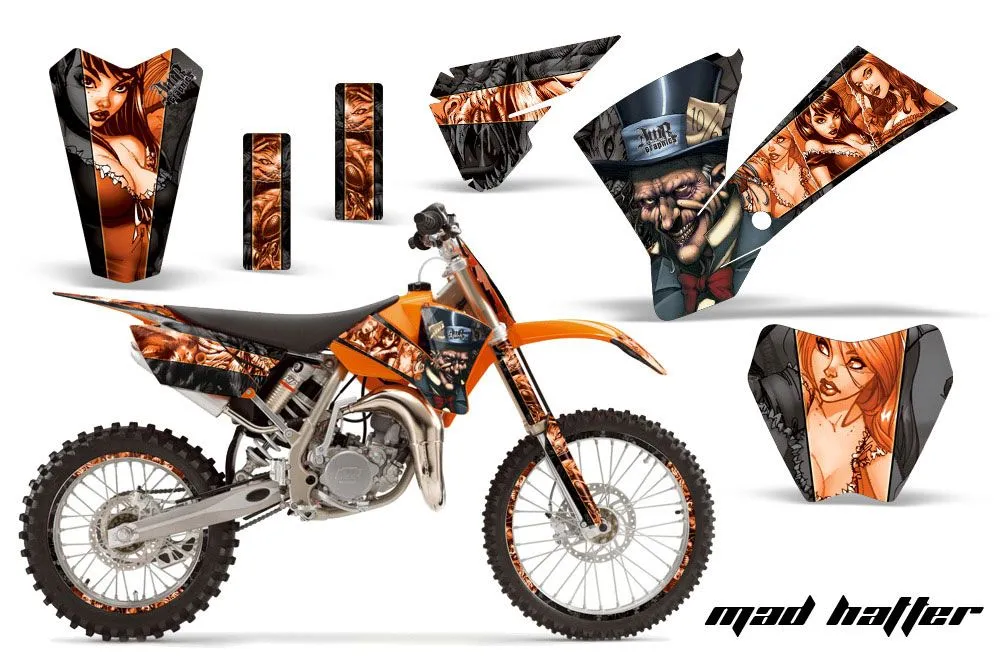 KTM SX 105 Dirt Bike Custom Graphic Kit - 2004-2005