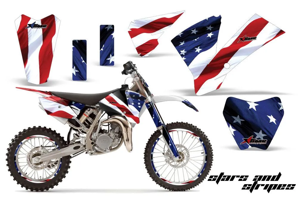 KTM SX 105 Dirt Bike Custom Graphic Kit - 2004-2005