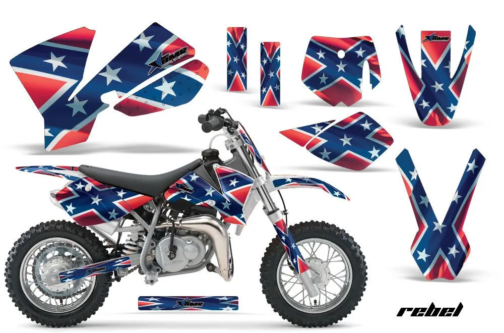 KTM SX 50 Adventure Jr / Sr Dirt Bike Custom Graphic Kit - 2002-2008
