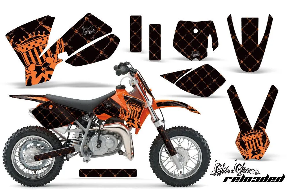 KTM SX 50 Adventure Jr / Sr Dirt Bike Custom Graphic Kit - 2002-2008