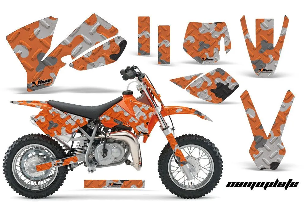 KTM SX 50 Adventure Jr / Sr Dirt Bike Custom Graphic Kit - 2002-2008