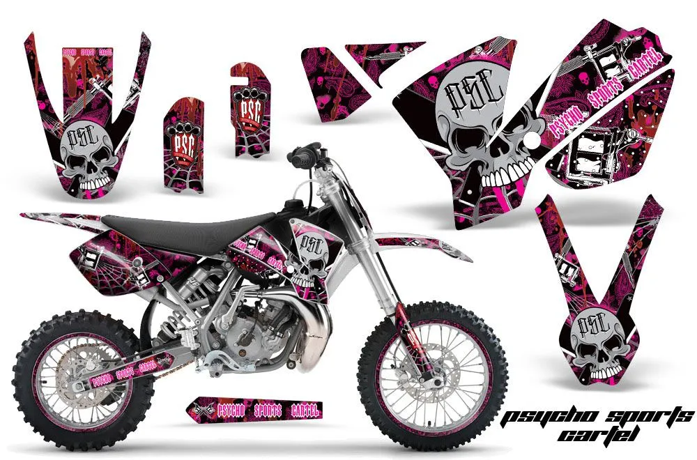 KTM SX 65 Dirt Bike Custom Graphic Kit - 2002-2008