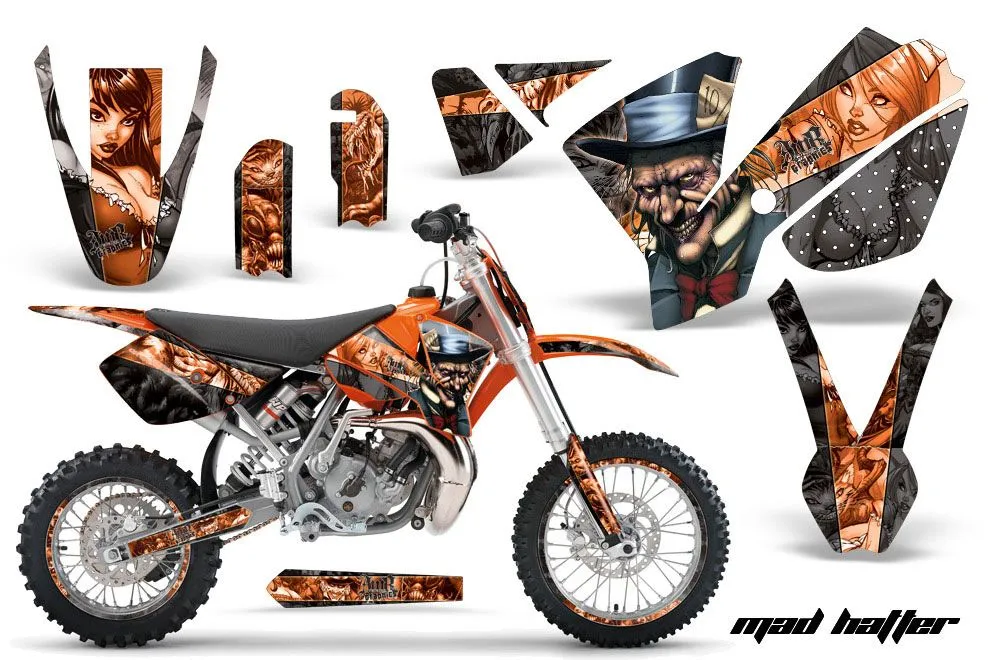 KTM SX 65 Dirt Bike Custom Graphic Kit - 2002-2008