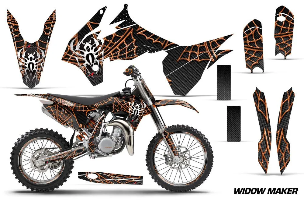 KTM SX 85 Dirt Bike Custom Graphic Kit - 2013-2017