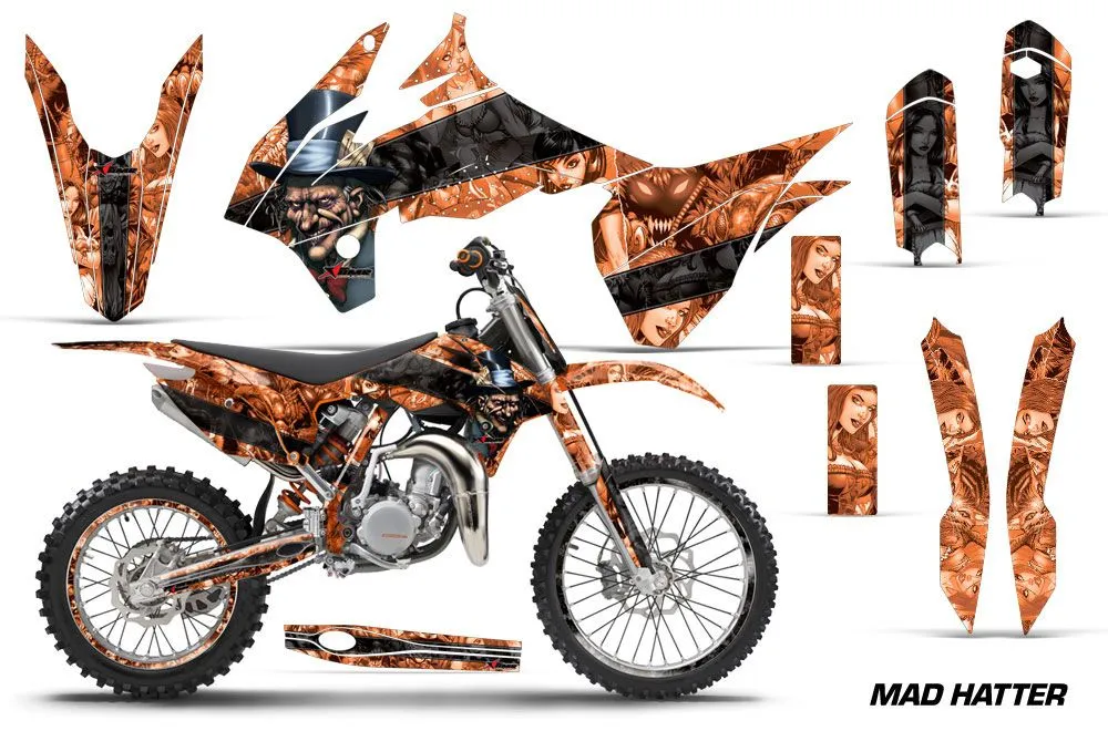 KTM SX 85 Dirt Bike Custom Graphic Kit - 2013-2017