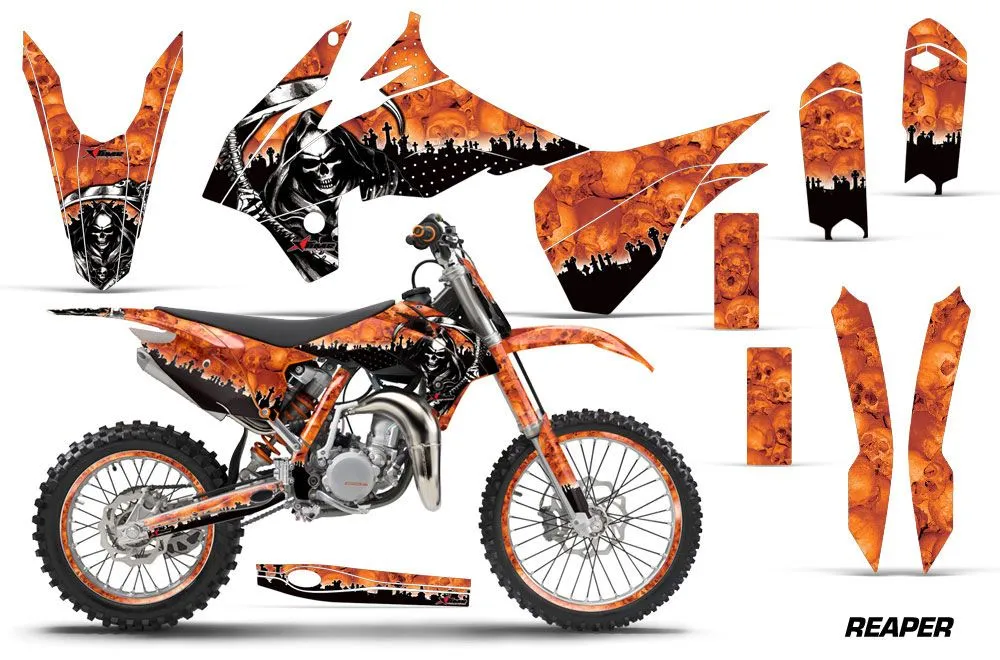 KTM SX 85 Dirt Bike Custom Graphic Kit - 2013-2017