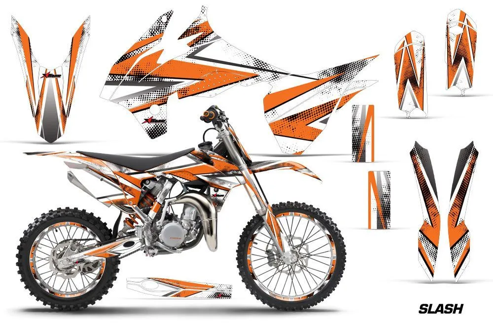 KTM SX 85 Dirt Bike Custom Graphic Kit - 2013-2017