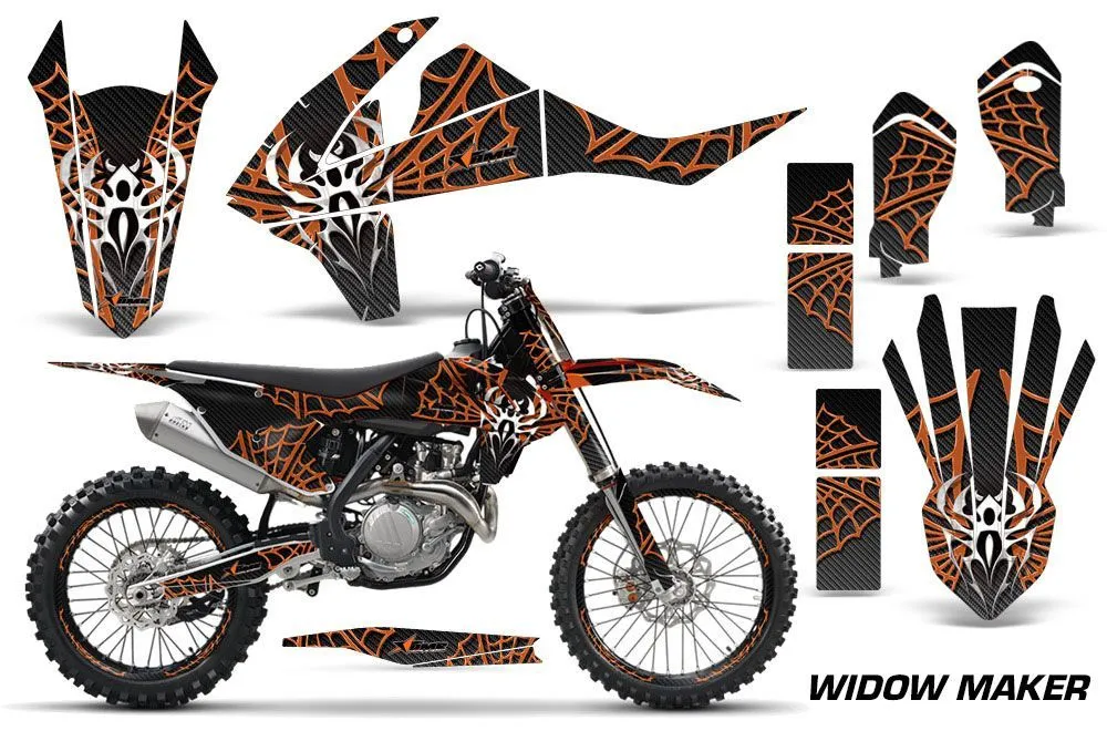 KTM SX-F / XC-F 250 / 350 / 450 Dirt Bike Custom Graphic Kit - 2016-2018