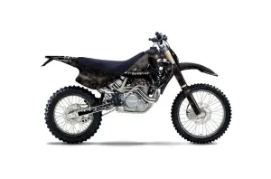 KTM C0 SX / EXC 4 Stroke Dirt Bike Graphic Kit - 1993-1997 Reaper Black