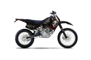KTM C0 SX / MXC 4 Stroke Dirt Bike Graphic Kit - 1993-1997 Bone Collector Black