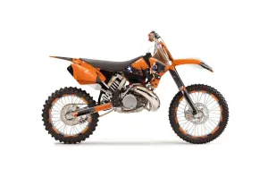 KTM C3 EXC Dirt Bike Graphic Kit - 2001-2002 T Bomber Orange