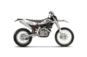 KTM C5 WCFW 250 Dirt Bike Graphic Kit - 2011 Reaper White