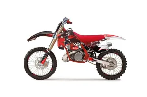 KTM C8 MXC / EXC 300 Dirt Bike Graphic Kit - 1990-1992 Carbon X Red