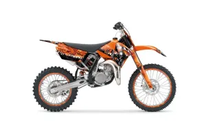 KTM SX 85 Dirt Bike Graphic Kit - 2006-2012 Reaper Orange