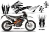 KTM Adventure 690 Enduro R Dirt Bike Graphic Kit - 2012-2018 Attack Silver