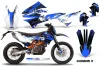 KTM Adventure 690 Enduro R Dirt Bike Graphic Kit - 2012-2018 Carbon X Blue