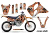 KTM C0 SX 4 Stroke Dirt Bike Graphic Kit - 1993-1997 Camoplate Orange