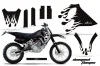 KTM C0 SX 4 Stroke Dirt Bike Graphic Kit - 1993-1997 Diamond Flames Black