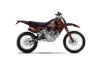 KTM C0 SX / EXC 4 Stroke Dirt Bike Graphic Kit - 1993-1997 Skulls and Hammers Orange