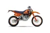 KTM C0 SX / MXC 4 Stroke Dirt Bike Graphic Kit - 1993-1997 Reaper Orange