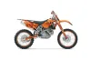 KTM C1 SX Dirt Bike Graphic Kit - 2001-2004 Bone Collector Orange