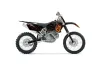 KTM C1 SX Dirt Bike Graphic Kit - 2001-2004 Silver Star - Reloaded Orange