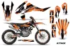 KTM C10 SX / SX-F / XC-F Dirt Bike Graphic Kit - 2016-2018 Attack Orange