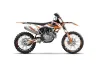 KTM C10 SX / SX-F / XC-F Dirt Bike Graphic Kit - 2016-2018 Slash Orange