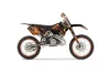 KTM C3 MXC Dirt Bike Graphic Kit - 2001-2002 Firestorm Black