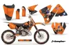 KTM C3 MXC Dirt Bike Graphic Kit - 2001-2002 T Bomber Orange
