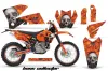 KTM C4 SX Dirt Bike Custom Graphic Kit - 2005-2006