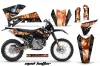 KTM C4 SX Dirt Bike Custom Graphic Kit - 2005-2006