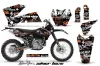 KTM C4 SX Dirt Bike Graphic Kit - 2005-2006 Silver Star - Silverhaze Orange