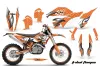 KTM C5 SX / SX-F 125 / 525 Dirt Bike Custom Graphic Kit - 2007-2010