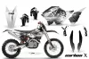 KTM C5 WCFW 250 Dirt Bike Graphic Kit - 2011 Carbon X White