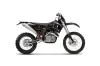 KTM C5 WCFW 250 Dirt Bike Graphic Kit - 2011 Reaper Black