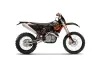 KTM C5 WCFW 250 Dirt Bike Graphic Kit - 2011 Silver Star - Reloaded Orange
