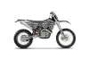 KTM C5 WCFW 250 Dirt Bike Graphic Kit - 2011 Skull Camo Black
