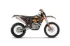 KTM C5 WCFW 250 Dirt Bike Graphic Kit - 2011 Toxicity Orange
