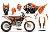 KTM C5 XC 125 / 525 Dirt Bike Custom Graphic Kit - 2008-2010