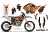KTM C5 XC 125 / 525 Dirt Bike Custom Graphic Kit - 2008-2010