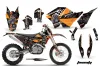KTM C5 XC 125 / 525 Dirt Bike Graphic Kit - 2008-2010 Toxicity Orange
