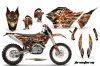 KTM C5 XCW 200/ 250 / 300 Dirt Bike Custom Graphic Kit - 2011
