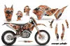 KTM C5 XCW 200/ 250 / 300 Dirt Bike Custom Graphic Kit - 2011